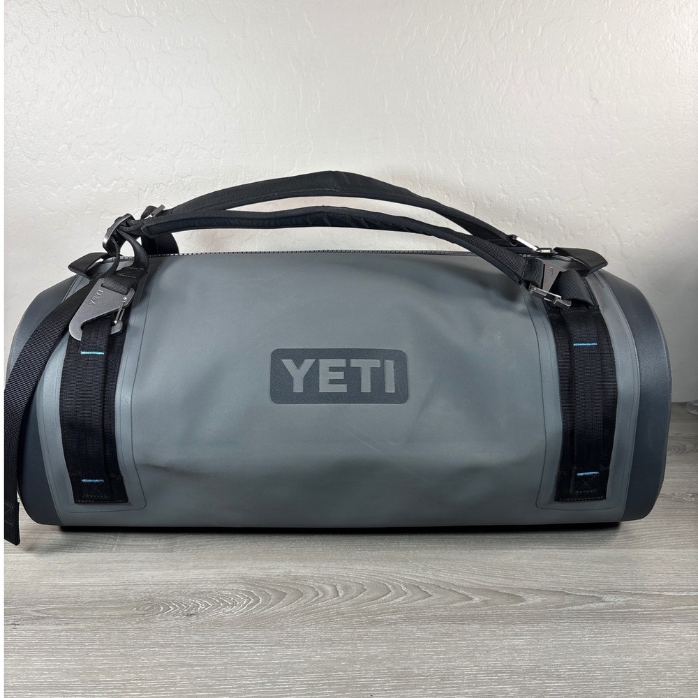 YETI Panga 50 Submersible Duffel Bag Storm Gray Waterproof Dry Bag Backpack